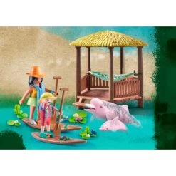 PLAYMOBIL 71143 Wiltopia - Paddeltour Mit Den Flussdelfinen, Konstruktionsspielzeug -Spielwarenladen PLAYMOBIL 71143 Wiltopia Paddeltour mit den Flussdelfinen Konstruktionsspielzeug@@1888905 2