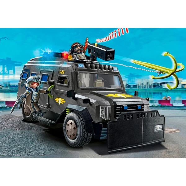 PLAYMOBIL 71144 City Action SWAT-Geländefahrzeug, Konstruktionsspielzeug 5 PLAYMOBIL 71144 City Action SWAT-Geländefahrzeug, Konstruktionsspielzeug – Bild 3