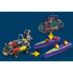 PLAYMOBIL 71147 City Action SWAT-Multi-Terrain-Quad, Konstruktionsspielzeug -Spielwarenladen PLAYMOBIL 71147 City Action SWAT Multi Terrain Quad Konstruktionsspielzeug@@1888946 4
