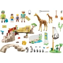 PLAYMOBIL 71190 Family Fun Mein Großer Erlebnis-Zoo, Konstruktionsspielzeug -Spielwarenladen PLAYMOBIL 71190 Family Fun Mein gro er Erlebnis Zoo Konstruktionsspielzeug@@1849609 1