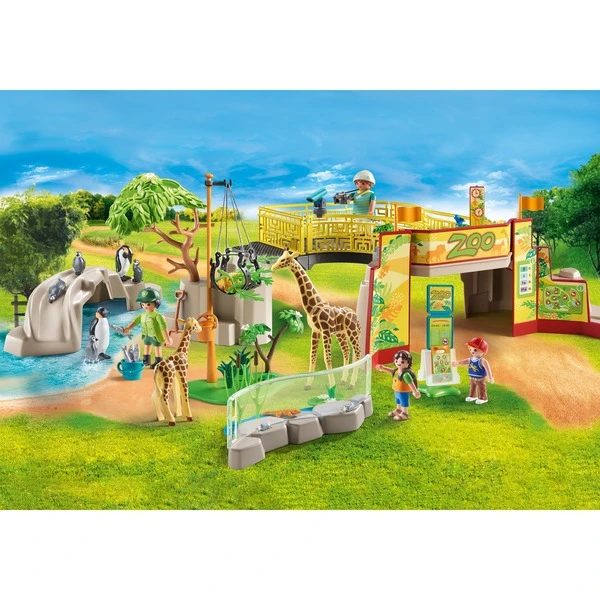 PLAYMOBIL 71190 Family Fun Mein Großer Erlebnis-Zoo, Konstruktionsspielzeug – Bild 3