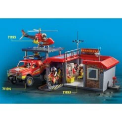 PLAYMOBIL 71193 City Action Mitnehm-Feuerwehrstation, Konstruktionsspielzeug -Spielwarenladen PLAYMOBIL 71193 City Action Mitnehm Feuerwehrstation Konstruktionsspielzeug@@1849628 8
