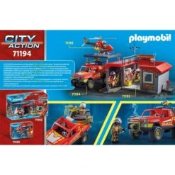 PLAYMOBIL 71194 City Action Feuerwehr-Löschtruck, Konstruktionsspielzeug 19 PLAYMOBIL 71194 City Action Feuerwehr-Löschtruck, Konstruktionsspielzeug -Spielwarenladen PLAYMOBIL 71194 City Action Feuerwehr L schtruck Konstruktionsspielzeug@@1849629 8