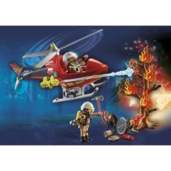 PLAYMOBIL 71195 City Action Feuerwehr-Hubschrauber, Konstruktionsspielzeug -Spielwarenladen PLAYMOBIL 71195 City Action Feuerwehr Hubschrauber Konstruktionsspielzeug@@1849630 4