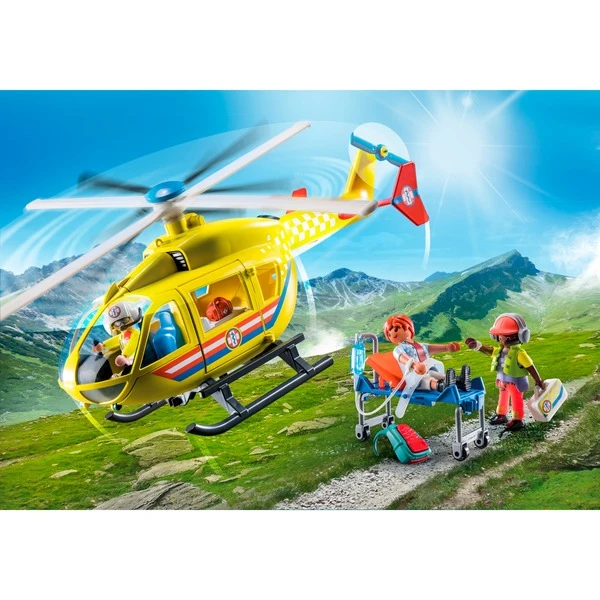 PLAYMOBIL 71203 City Life - Rettungshelikopter, Konstruktionsspielzeug 7 PLAYMOBIL 71203 City Life - Rettungshelikopter, Konstruktionsspielzeug – Bild 5