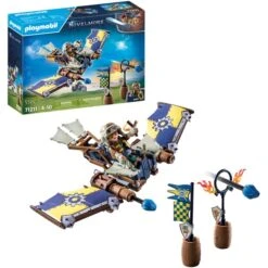 PLAYMOBIL 71211 Novelmore Darios Fluggleiter, Konstruktionsspielzeug -Spielwarenladen PLAYMOBIL 71211 Novelmore Darios Fluggleiter Konstruktionsspielzeug@@1889009 7
