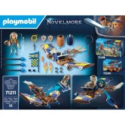 PLAYMOBIL 71211 Novelmore Darios Fluggleiter, Konstruktionsspielzeug -Spielwarenladen PLAYMOBIL 71211 Novelmore Darios Fluggleiter Konstruktionsspielzeug@@1889009 9