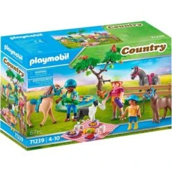 PLAYMOBIL 71239 Picknickausflug Mit Pferden, Konstruktionsspielzeug
