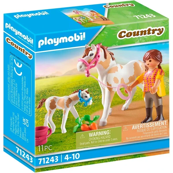 PLAYMOBIL 71243 Pferd Mit Fohlen, Konstruktionsspielzeug 3 PLAYMOBIL 71243 Pferd Mit Fohlen, Konstruktionsspielzeug