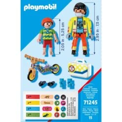 PLAYMOBIL 71245 City Life - Sanitäter Mit Patient, Konstruktionsspielzeug -Spielwarenladen PLAYMOBIL 71245 City Life Sanit ter mit Patient Konstruktionsspielzeug@@1888992 3