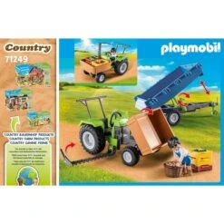 PLAYMOBIL 71249 Traktor Mit Hänger, Konstruktionsspielzeug -Spielwarenladen PLAYMOBIL 71249 Traktor mit H nger Konstruktionsspielzeug@@1888993 5