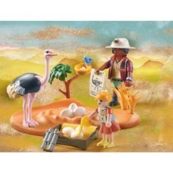 PLAYMOBIL 71296 Wiltopia Zu Gast Bei Papa Strauß, Konstruktionsspielzeug -Spielwarenladen PLAYMOBIL 71296 Wiltopia Zu Gast bei Papa Strau Konstruktionsspielzeug@@1889042 2