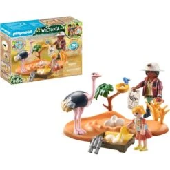 PLAYMOBIL 71296 Wiltopia Zu Gast Bei Papa Strauß, Konstruktionsspielzeug -Spielwarenladen PLAYMOBIL 71296 Wiltopia Zu Gast bei Papa Strau Konstruktionsspielzeug@@1889042 4