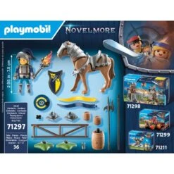 PLAYMOBIL 71297 Novelmore Übungsplatz, Konstruktionsspielzeug -Spielwarenladen PLAYMOBIL 71297 Novelmore bungsplatz Konstruktionsspielzeug@@1889043 6