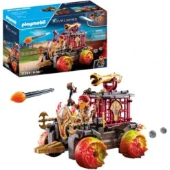 PLAYMOBIL 71299 Novelmore Burnham Raiders - Feuerkampfwagen, Konstruktionsspielzeug -Spielwarenladen PLAYMOBIL 71299 Novelmore Burnham Raiders Feuerkampfwagen Konstruktionsspielzeug@@1889045 9