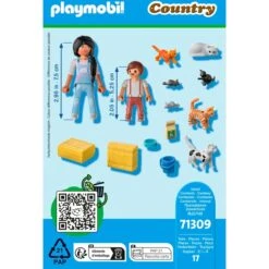 PLAYMOBIL 71309 Country Katzenfamilie, Konstruktionsspielzeug -Spielwarenladen PLAYMOBIL 71309 Country Katzenfamilie Konstruktionsspielzeug@@1889115 3