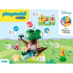 PLAYMOBIL 71316 1.2.3 & Disney: Winnies & Ferkels Baumhaus, Konstruktionsspielzeug -Spielwarenladen PLAYMOBIL 71316 1 2 3 Disney Winnies Ferkels Baumhaus Konstruktionsspielzeug@@1889189 6