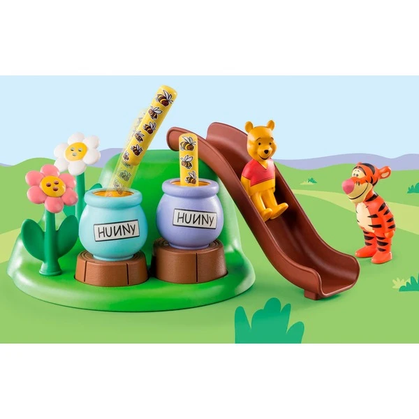 PLAYMOBIL 71317 1.2.3 & Disney: Winnies & Tiggers Bienengarten, Konstruktionsspielzeug 5 PLAYMOBIL 71317 1.2.3 & Disney: Winnies & Tiggers Bienengarten, Konstruktionsspielzeug – Bild 3