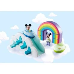 PLAYMOBIL 71319 1.2.3 & Disney: Mickys & Minnies Wolkenhaus, Konstruktionsspielzeug -Spielwarenladen PLAYMOBIL 71319 1 2 3 Disney Mickys Minnies Wolkenhaus Konstruktionsspielzeug@@1889192 2