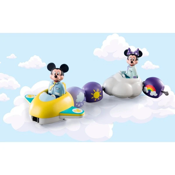 PLAYMOBIL 71320 1.2.3 & Disney: Mickys & Minnies Wolkenzug, Konstruktionsspielzeug – Bild 8