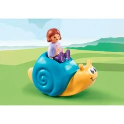 PLAYMOBIL 71322 1.2.3 Schaukelschnecke Mit Rassel, Konstruktionsspielzeug -Spielwarenladen PLAYMOBIL 71322 1 2 3 Schaukelschnecke mit Rassel Konstruktionsspielzeug@@1889195 1