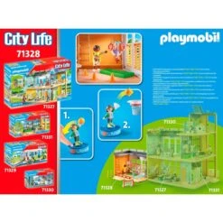 PLAYMOBIL 71328 City Life Anbau Turnhalle, Konstruktionsspielzeug -Spielwarenladen PLAYMOBIL 71328 City Life Anbau Turnhalle Konstruktionsspielzeug@@1889117 5