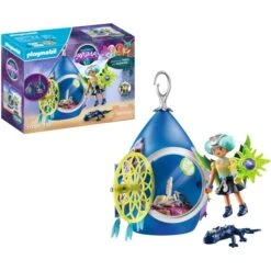PLAYMOBIL 71349 Ayuma Moon Fairy Tropfenhäuschen, Konstruktionsspielzeug -Spielwarenladen PLAYMOBIL 71349 Ayuma Moon Fairy Tropfenh uschen Konstruktionsspielzeug@@1889134 4
