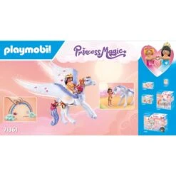PLAYMOBIL 71361 Princess Magic Himmlischer Pegasus Mit Regenbogen, Konstruktionsspielzeug -Spielwarenladen PLAYMOBIL 71361 Princess Magic Himmlischer Pegasus mit Regenbogen Konstruktionsspielzeug@@1889161 9