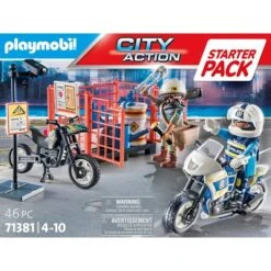 PLAYMOBIL 71381 City Action Starter Pack Polizei, Konstruktionsspielzeug -Spielwarenladen PLAYMOBIL 71381 City Action Starter Pack Polizei Konstruktionsspielzeug@@1889176 5