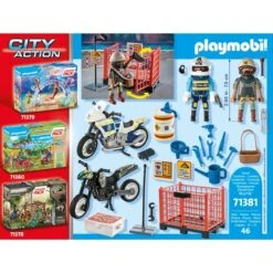 PLAYMOBIL 71381 City Action Starter Pack Polizei, Konstruktionsspielzeug -Spielwarenladen PLAYMOBIL 71381 City Action Starter Pack Polizei Konstruktionsspielzeug@@1889176 6