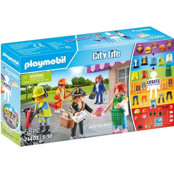 PLAYMOBIL 71402 My Figures: City Life, Konstruktionsspielzeug 3 PLAYMOBIL 71402 My Figures: City Life, Konstruktionsspielzeug