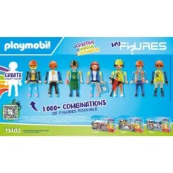 PLAYMOBIL 71402 My Figures: City Life, Konstruktionsspielzeug 13 PLAYMOBIL 71402 My Figures: City Life, Konstruktionsspielzeug -Spielwarenladen PLAYMOBIL 71402 My Figures City Life Konstruktionsspielzeug@@1889180 5