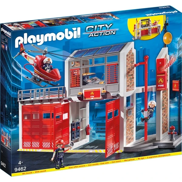 PLAYMOBIL 9462 City Action Große Feuerwache, Konstruktionsspielzeug 3 PLAYMOBIL 9462 City Action Große Feuerwache, Konstruktionsspielzeug
