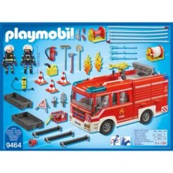PLAYMOBIL 9464 City Action Feuerwehr-Rüstfahrzeug, Konstruktionsspielzeug -Spielwarenladen PLAYMOBIL 9464 City Action Feuerwehr R stfahrzeug Konstruktionsspielzeug@@1sspkl0n 2