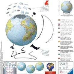 Ravensburger 3D Puzzle-Ball Globus In Deutscher Sprache -Spielwarenladen Ravensburger 3D Puzzle Ball Globus in deutscher Sprache@@1546095 2