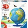 Ravensburger 3D Puzzle-Ball Kinderglobus In Deutscher Sprache -Spielwarenladen Ravensburger 3D Puzzle Ball Kinderglobus in deutscher Sprache@@1546094
