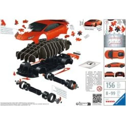 Ravensburger 3D Puzzle Lamborghini Huracán EVO - Arancio 7 Ravensburger 3D Puzzle Lamborghini Huracán EVO - Arancio -Spielwarenladen Ravensburger 3D Puzzle Lamborghini Hurac n EVO Arancio@@1911628 2