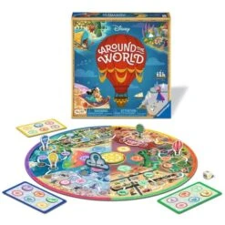 Ravensburger Disney Around The World, Brettspiel -Spielwarenladen Ravensburger Disney Around the World Brettspiel@@100002097 1