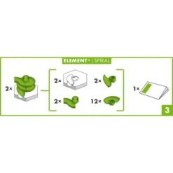 Ravensburger GraviTrax Element Spiral, Bahn -Spielwarenladen Ravensburger GraviTrax Element Spiral Bahn@@1913147 3