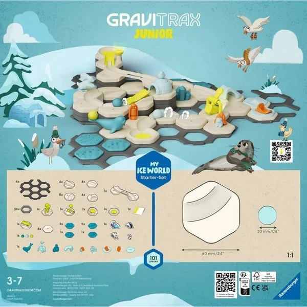 Ravensburger GraviTrax Junior Starter-Set L Ice, Bahn 4 Ravensburger GraviTrax Junior Starter-Set L Ice, Bahn – Bild 2