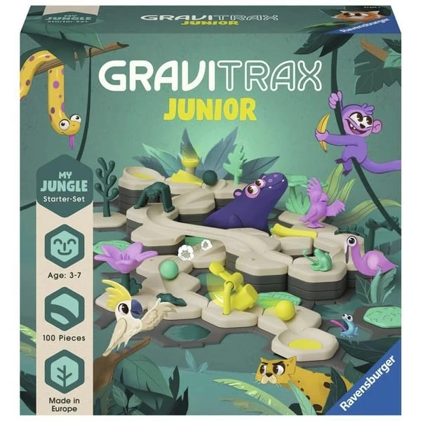 Ravensburger GraviTrax Junior Starter-Set L Jungle, Bahn 3 Ravensburger GraviTrax Junior Starter-Set L Jungle, Bahn