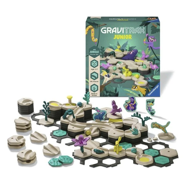 Ravensburger GraviTrax Junior Starter-Set L Jungle, Bahn 4 Ravensburger GraviTrax Junior Starter-Set L Jungle, Bahn – Bild 2