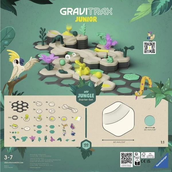Ravensburger GraviTrax Junior Starter-Set L Jungle, Bahn 6 Ravensburger GraviTrax Junior Starter-Set L Jungle, Bahn – Bild 4