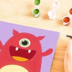 Ravensburger Malen Nach Zahlen - Rotes Monster -Spielwarenladen Ravensburger Malen nach Zahlen Rotes Monster@@100019832 3