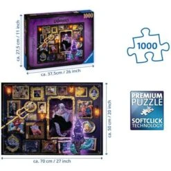 Ravensburger Puzzle Villainous: Ursula -Spielwarenladen Ravensburger Puzzle Villainous Ursula@@100019894 7