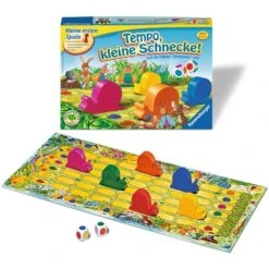 Ravensburger Tempo, Kleine Schnecke!, Brettspiel -Spielwarenladen Ravensburger Tempo kleine Schnecke Brettspiel@@1sgrb004 1