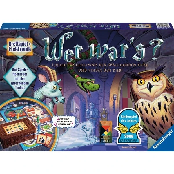 Ravensburger Wer War's?, Brettspiel 3 Ravensburger Wer War's?, Brettspiel