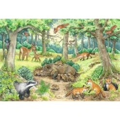 Ravensburger Wieso? Weshalb? Warum? Tiere Im Wald Und Auf Der Wiese, Puzzle -Spielwarenladen Ravensburger Wieso Weshalb Warum Tiere im Wald und auf der Wiese Puzzle@@1894870 1