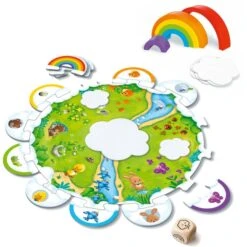 Ravensburger Ministeps: Emils Buntes Regenbogen-Spiel, Brettspiel -Spielwarenladen Ravensburger ministeps Emils buntes Regenbogen Spiel Brettspiel@@1911090 1