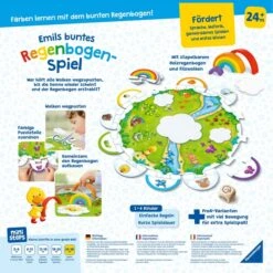 Ravensburger Ministeps: Emils Buntes Regenbogen-Spiel, Brettspiel -Spielwarenladen Ravensburger ministeps Emils buntes Regenbogen Spiel Brettspiel@@1911090 3
